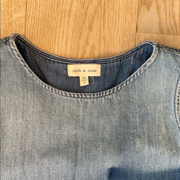 Cloth & Stone denim tank - Picture 3 of 3